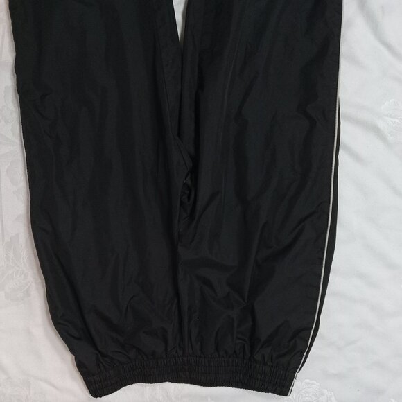 Youth Sport Tek Track Wind Pants YL Black Athletic Lined Zip Sz 10/12 Sportek - Picture 4 of 9